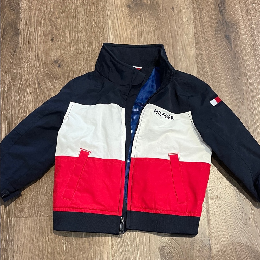 Tommy Hilfiger Kids Red, White, and Blue Jacket